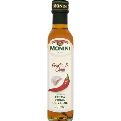 Monini Przyprawa Na Bazie Oliwy Z Oliwek Ev - CzosnekChili 250 Ml