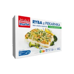 Abramczyk Ryba Z Piekarnika Z Sosem Brokułowym 320 G