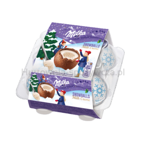 MILKA Snow Balls Milk Cream 112g