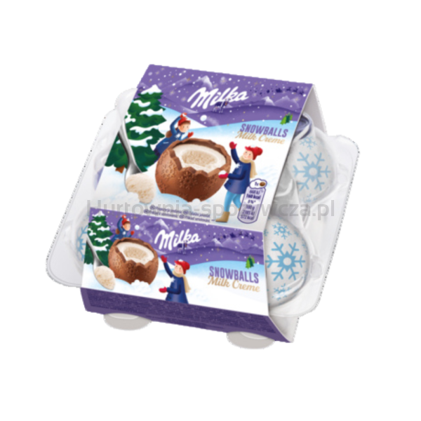 Milka Snow Balls Milk Cream 112g