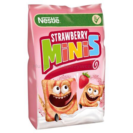 Nestle Płatki Strawberry Minis 250G 