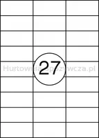 Office Product Etykiety 70X30Mm, Białe, 100 Ark.  - 2
