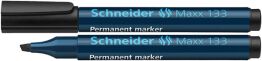 Schneider Marker permanentny Maxx 133, ścięty, 1-4mm, czarny 