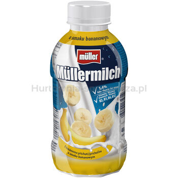 Mullermilch Napój Mleczny Bananowy 400G