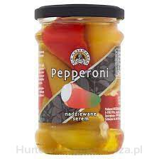 Papryka Pepperoni Nadziewana Serem Świeżym Käsemacher 250G