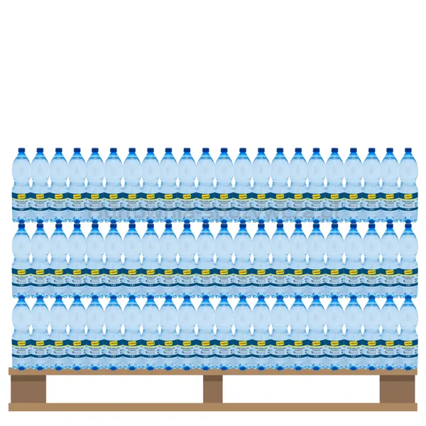 Woda Topseller źródlana gazowana 1,5 l <br>(Paleta 504 szt.)