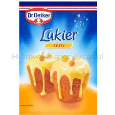 Dr.Oetker Lukier Gotowy Żółty 100 G