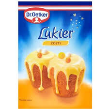 Dr Oetker Lukier Żółty 100G 