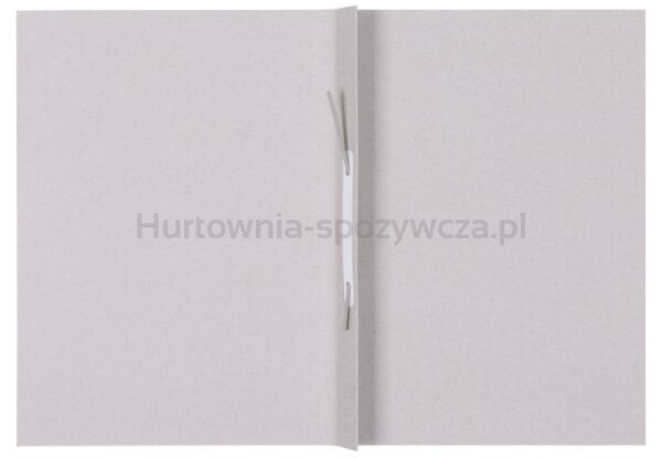 Skoroszyt OFFICE PRODUCTS Budget, karton, z fałdą, nadruk, A4, 250gsm, biały - 2