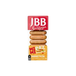 Jbb Kiełbaski drobiowe z filetem mini bez osłonki 180 g