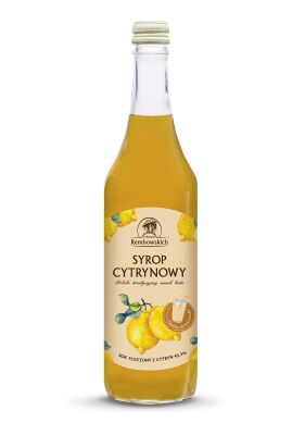 Syrop Cytrynowy 500 Ml - Rembowscy [BIO]