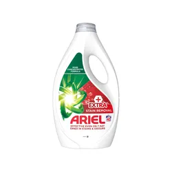Ariel Płyn do prania, 40 prań, + dodatkowa moc usuwania plam 1,8 l