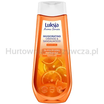 Luksja Aroma Senses Żel Pod Prysznic Pomarańcza I Drzewo Sandałowe 500 Ml