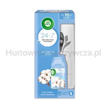 Air Wick Freshmatic Kwiat Bawełny/Soft Cotton 250Ml Komplet Nested