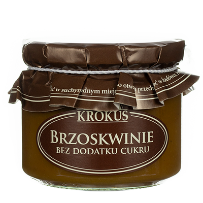 Brzoskwinie Bez Dodatku Cukru 310 G - Krokus [BIO]