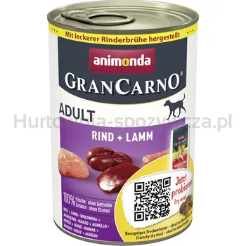 Animonda GranCarno Adult wołowina + jagnięcina 400g
