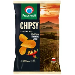 Przysnacki Chipsy Sudecka Moc Wulkanu Pikantne Chilli 130 g