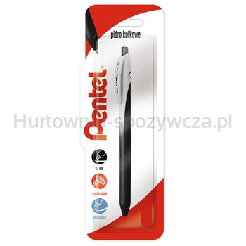 Pentel Pióro kulkowe EnerGel BL437/czarne x 1