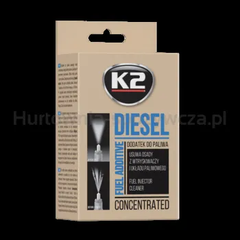K2 Diesel 50Ml Środek Do Czyszczenia Całego Układu Zasilania W Silnikach Diesela