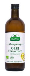 Olej rzepakowy tłoczony na zimno BIO 1 l