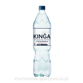 Woda Mineralna Kinga Pienińska 1,5l gazowana <br>(Paleta 504 szt.)