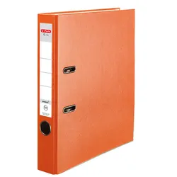 Herlitz Segregator A4 5,5 cm pomarańczowy Q.file