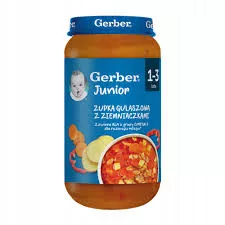 Gerber Zupka Gulaszowa z ziemniaczkami 250g
