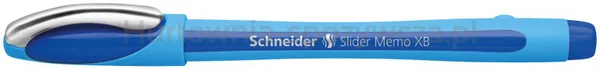 Schneider Długopis Slider Memo, XB, niebieski 