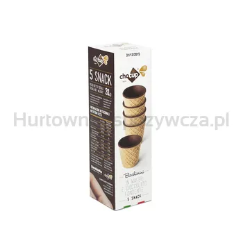 Wafelkowy Kubek Z Czekoladą Do Espresso 30 Ml, 5 Sztuk 50 G ,Chocup Mini