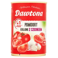 Dawtona Pomidory Krojone Z Czosnkiem 400G 