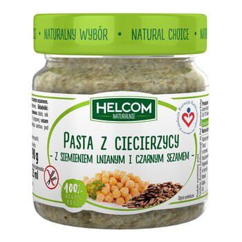 Helcom Pasta Z Ciecierzycy Z Siemieniem Lnianym I Czarnym Sezamem 225 Ml  Naturalnie