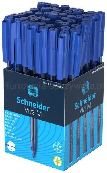 Schneider Długopis VIZZ, M, 1szt., niebieski  - 6
