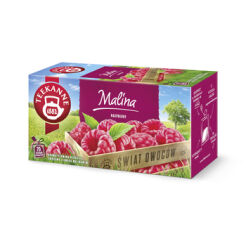 Teekanne World Of Fruits Raspberry Aromatyzowana Mieszanka Herbatek Owocowych 50 G (20 X 2,5 G)