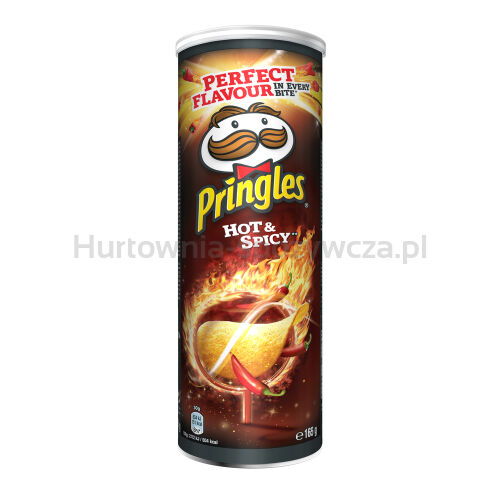 Pringles Hot  Spicy 165G