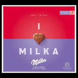 I love Milka hazelnuts 110g
