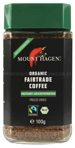 Kawa Rozpuszczalna Bezkofeinowa Arabica/Robusta Fair Trade Bio 100 G - Mount Hagen [BIO]