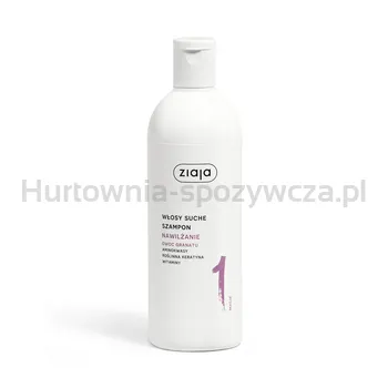Ziaja Szampon nawilżanie owoc granatu 400ml