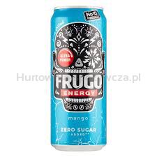 Frugo Energy Mango Zero Sugar 330ml