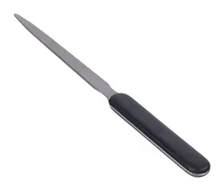 Nóż do kopert OFFICE PRODUCTS, 19cm, plastikowa rączka, blister, czarny