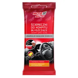 Moje Auto Nasączone Ściereczki Czyszczące Do Kokpitu Błyszczące 24 Szt 