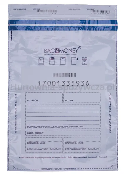 Office Products Koperta bezpieczna C3, 330x470mm, 50szt., biała 