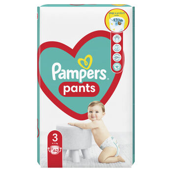 Pampers Pieluchomajtki Jumbo Pack S3, 62 Szt