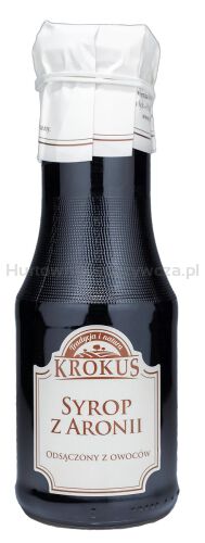 Syrop Z Aronii 375 G (300 Ml) - Krokus [BIO]