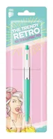 Ico Długopis automatyczny Retro 70'C, Pastel, blister, wkład niebieski, mix kolorów  - 6