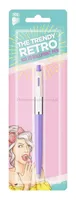 Ico Długopis automatyczny Retro 70'C, Pastel, blister, wkład niebieski, mix kolorów  - 7