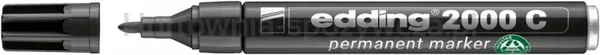 Edding Marker permanentny e-2000c 1,5-3mm, czarny 