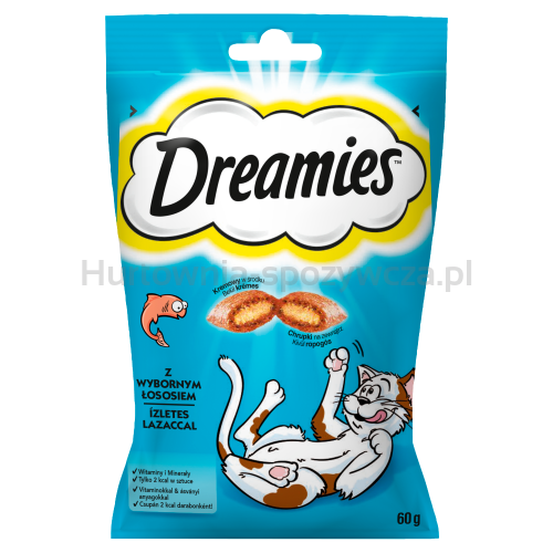 Dreamies Z Łososiem 60G