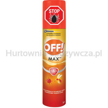 Repelent przeciw komarom OFF! max aerosol 100 ml