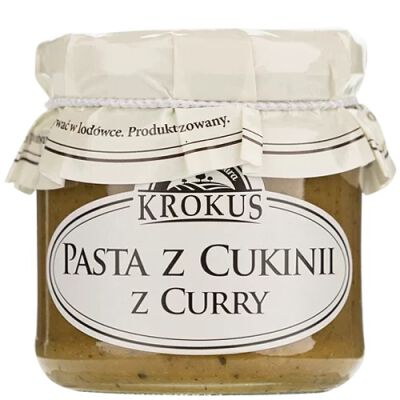 Pasta Z Cukinii I Ciecierzycy Z Curry Bezglutenowa 180 G - Krokus [BIO]