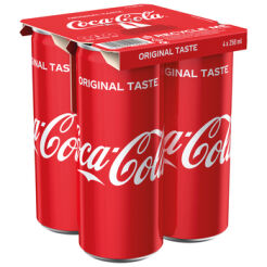 Coca Cola 4X250Ml(Cena Za 1 Sztukę)